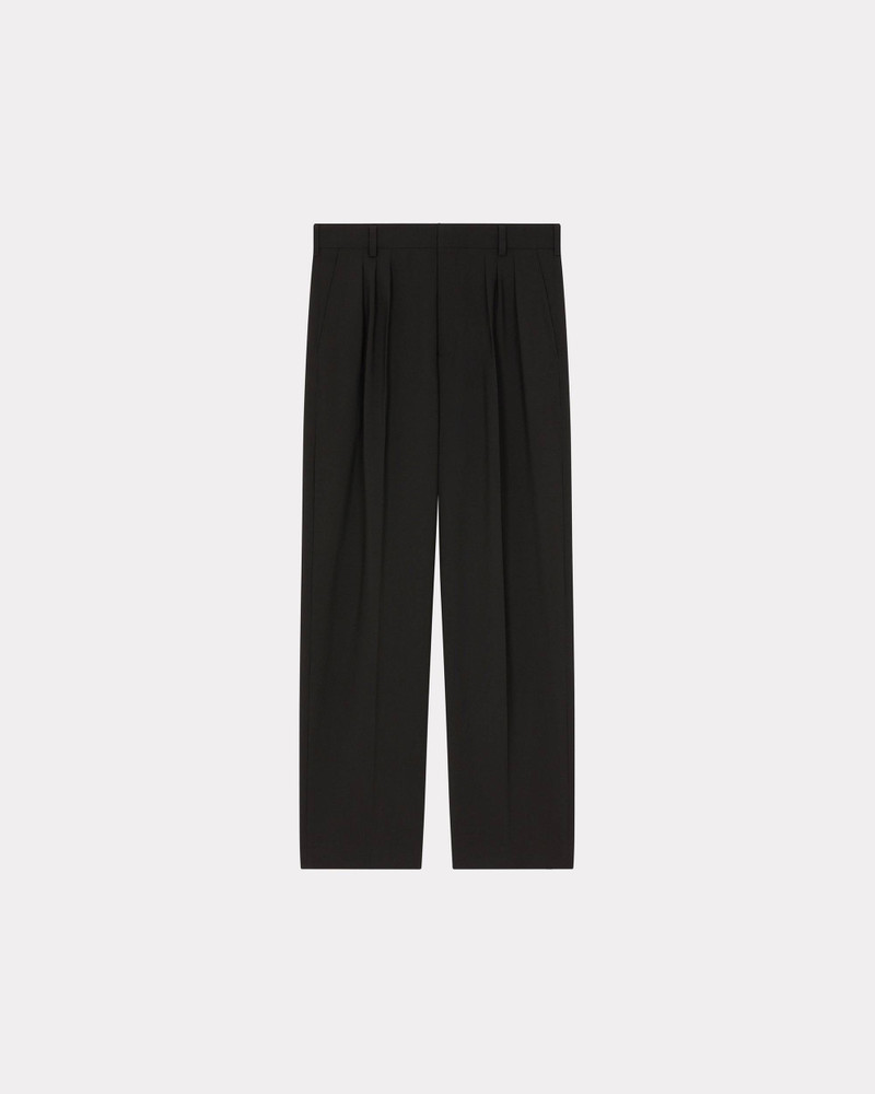 Pleated suit trousers - 1