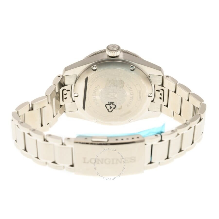 Longines Spirit Zulu Time Automatic Anthracite Dial Men's Watch L3.802.4.63.6 - 5