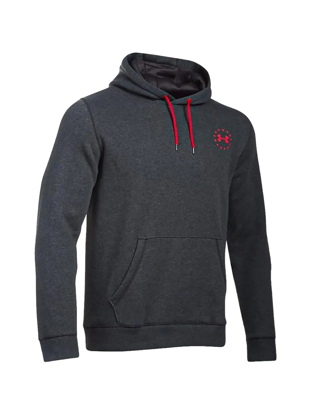 logo-print hoodie - 1