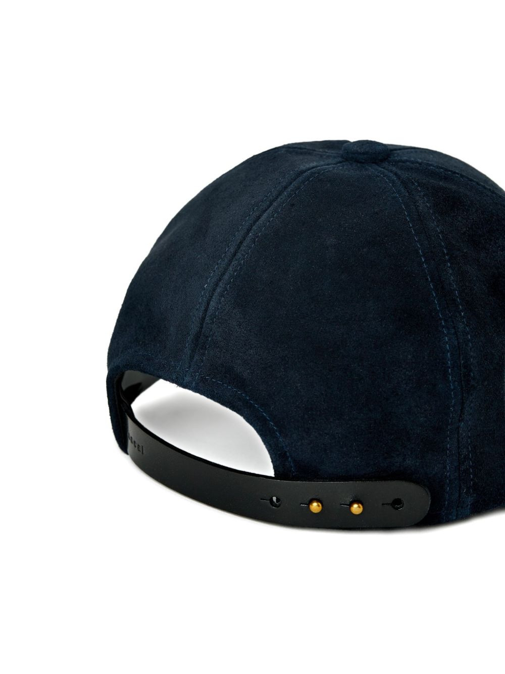 suede initial baseball hat - 2