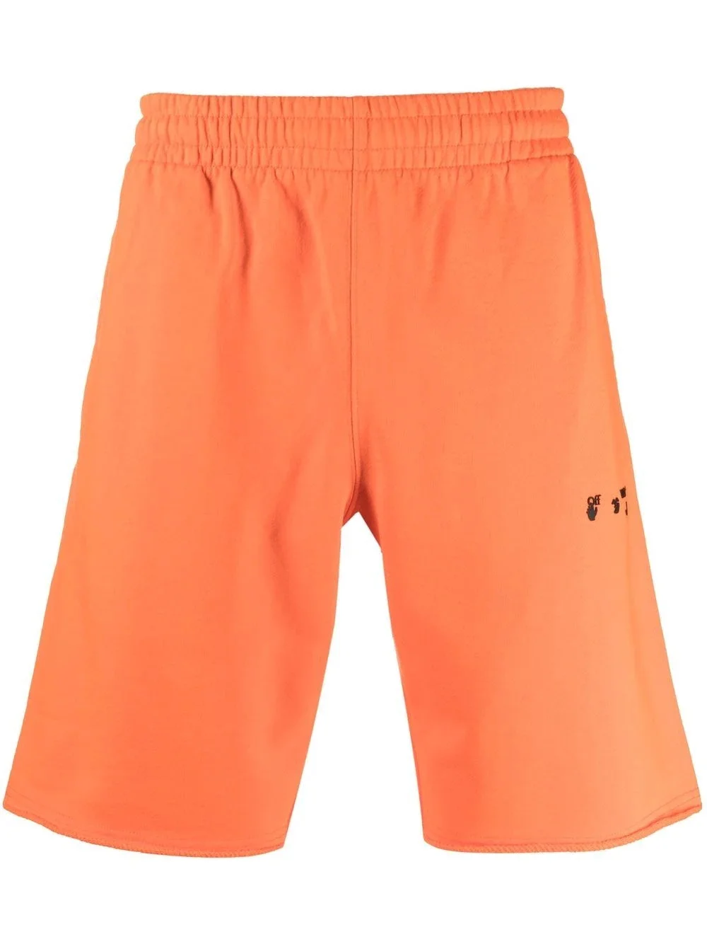 logo-print track shorts - 1