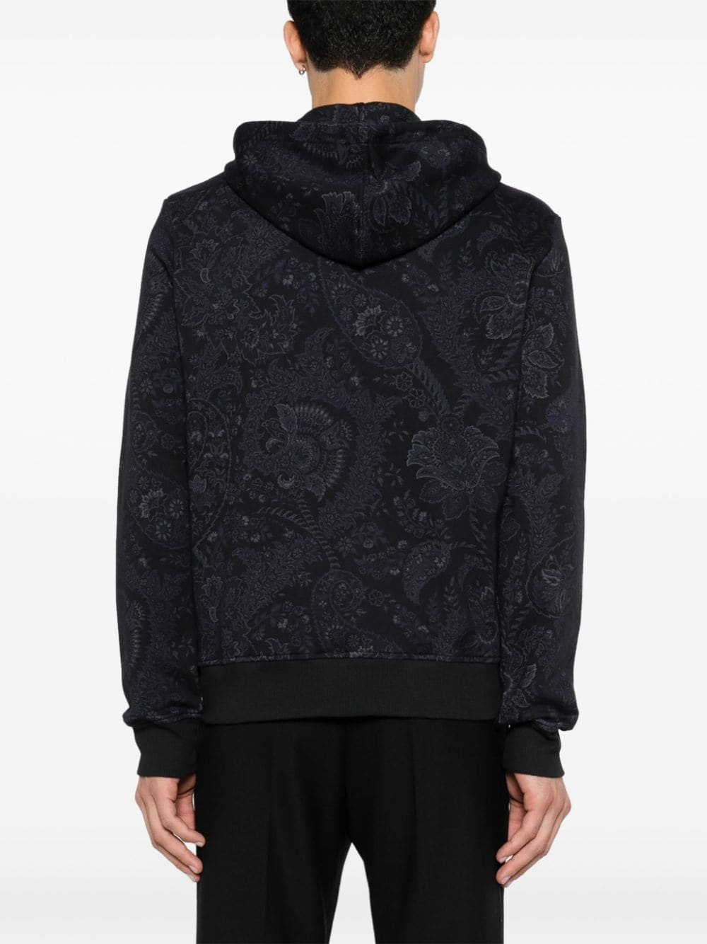 paisley-print hoodie - 4