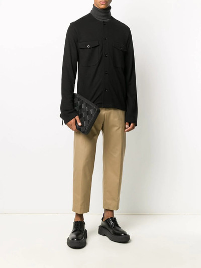 Lemaire long-sleeve patch pockets cardigan outlook