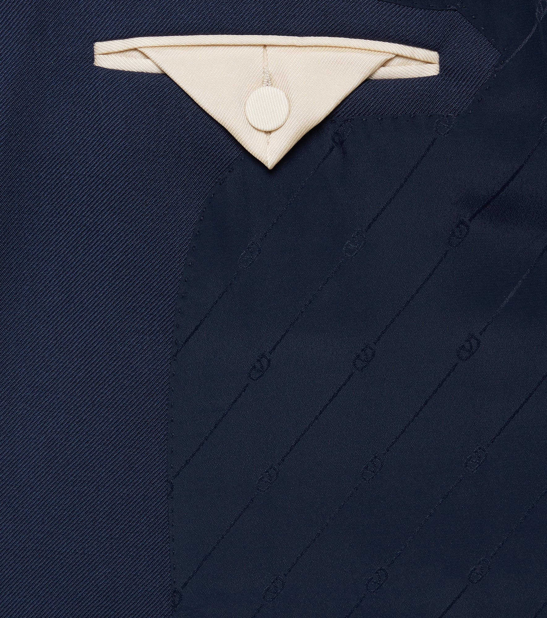 Wool gabardine blazer - 2