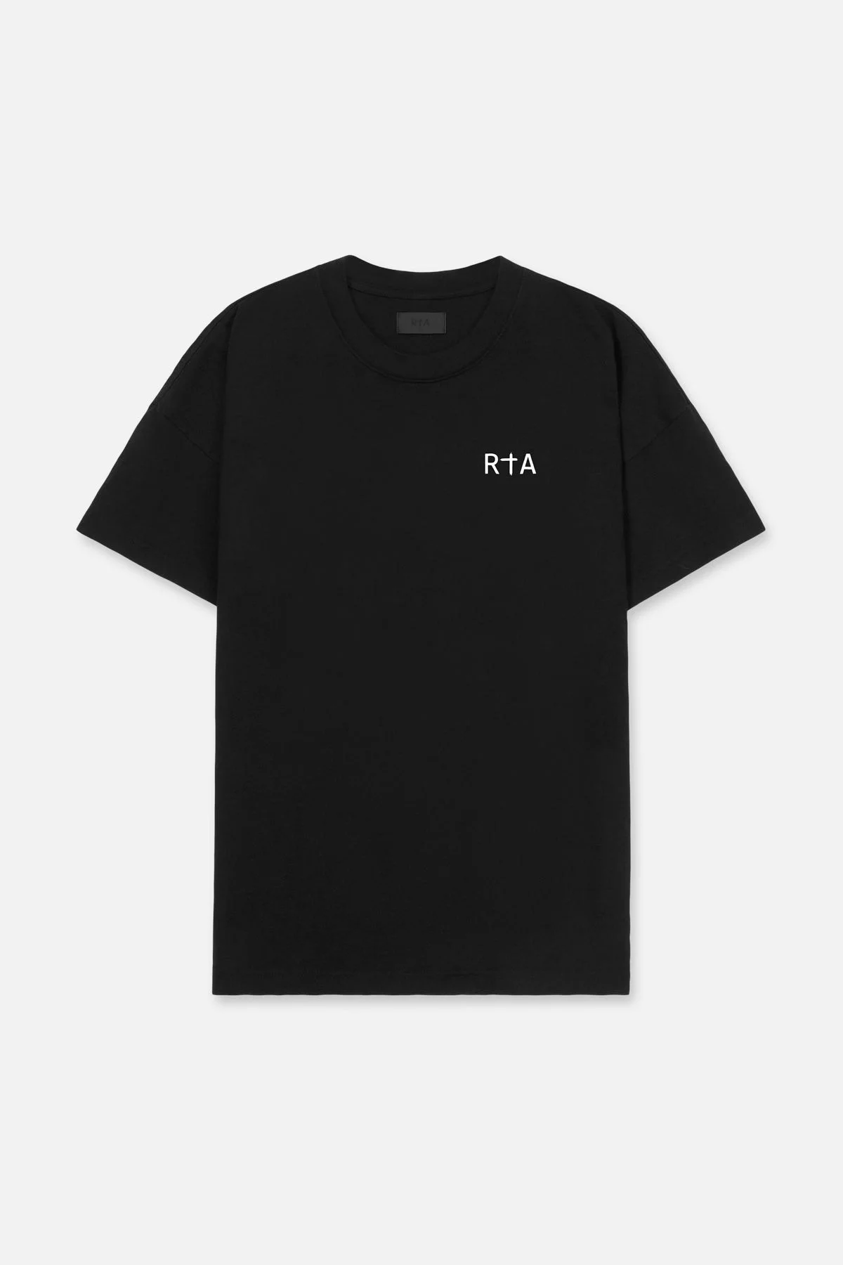 COLIN SHORT SLEEVE TEE | BLACK CHEST LOGO - 1
