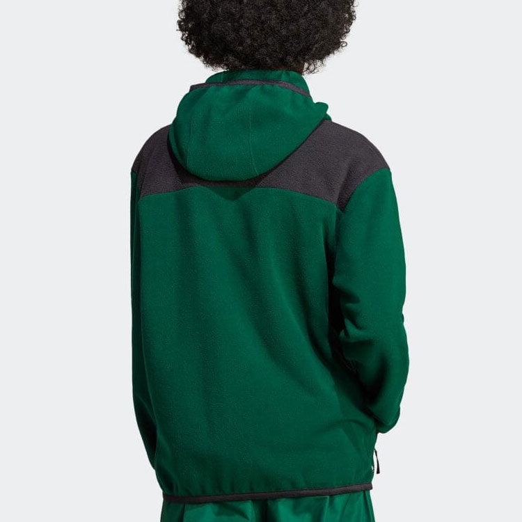 adidas Adventure FC Full Zip Polar Fleece Hoodie 'Green' IC2340 - 4