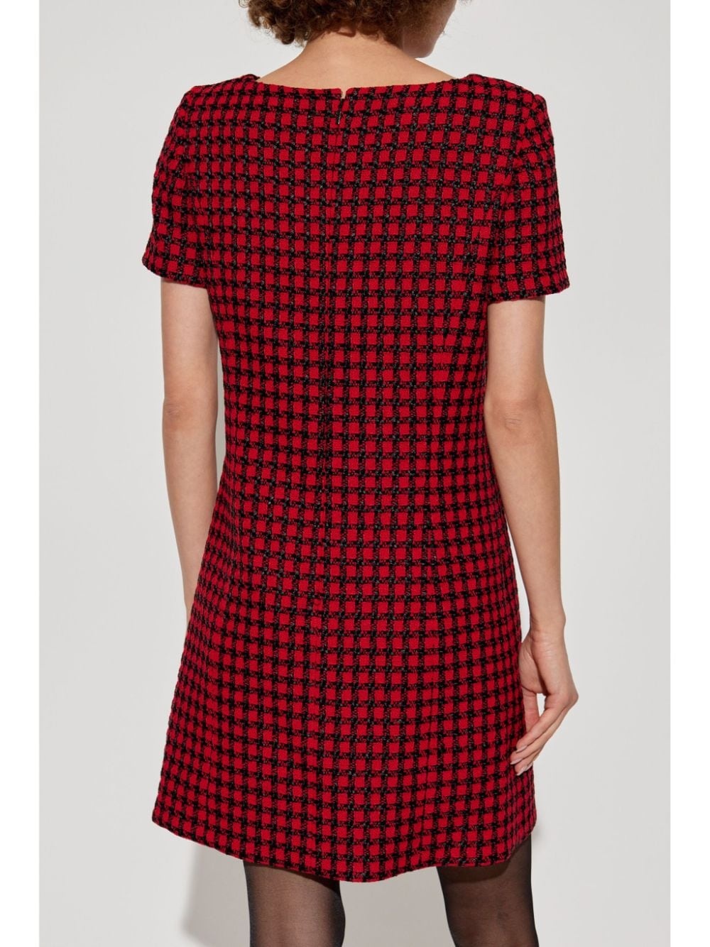 Medusa tweed mini dress - 4
