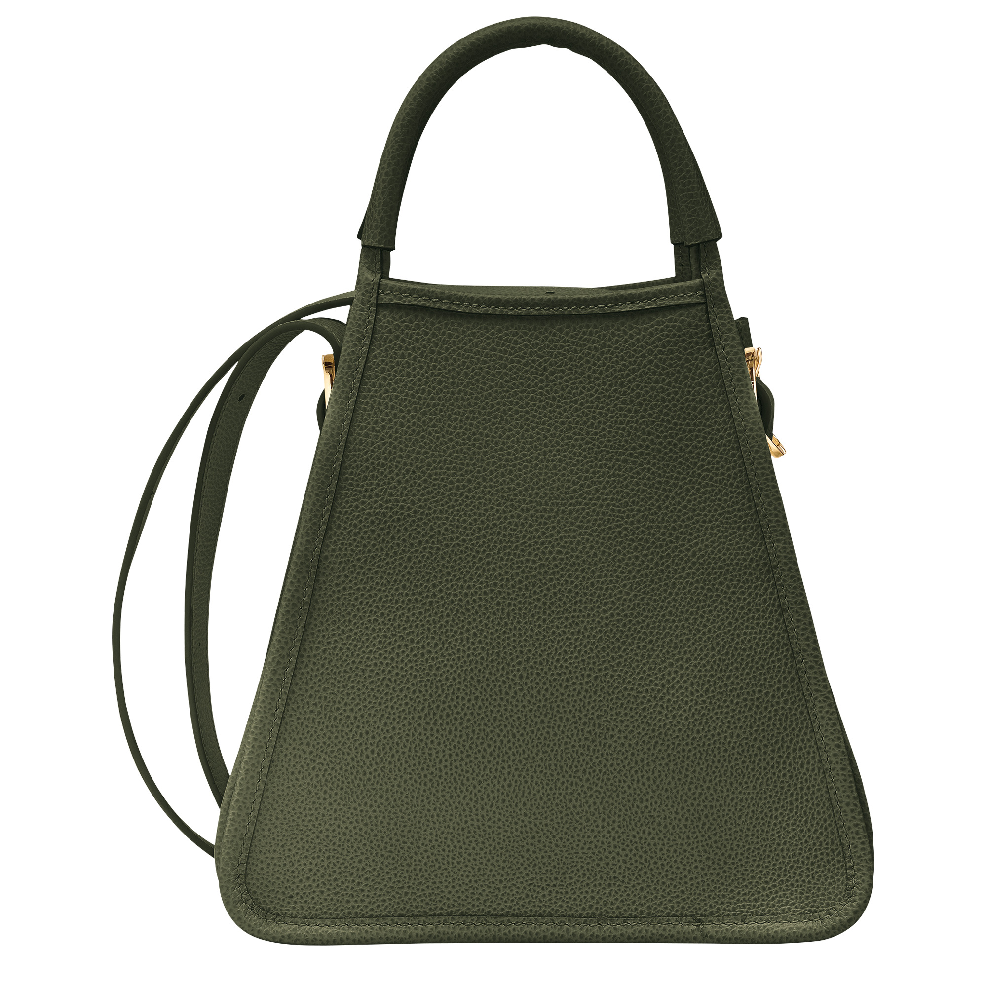ハンドバッグ LONGCHAMP LE FOULONN S HANDBAG Longchamp Le Foulonné S Handbag Khaki - Leather | REVERSIBLE