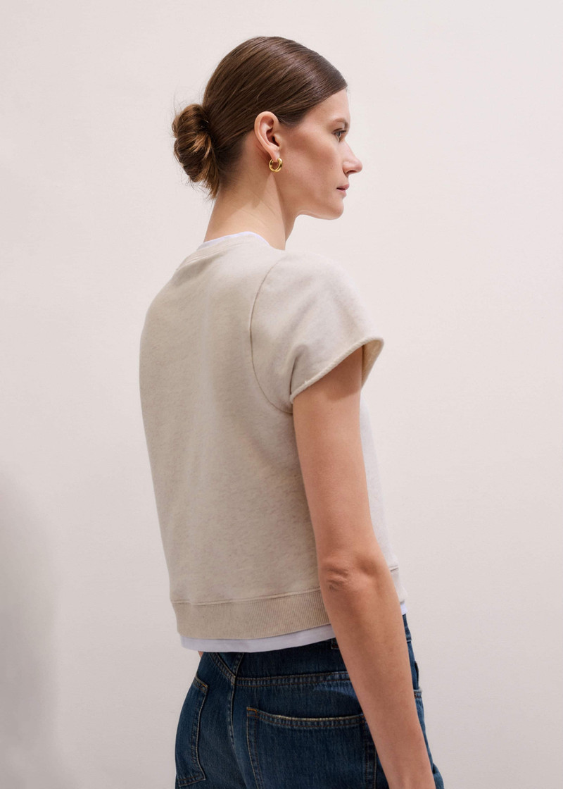 Layered Sweatshirt Tee 4