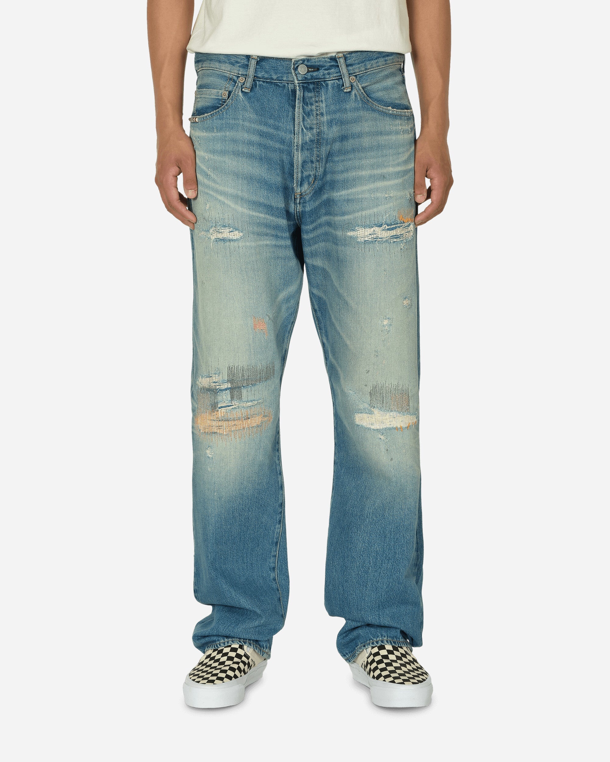 CSR Processed 60'S XX Straight Denim Pants Indigo - 1