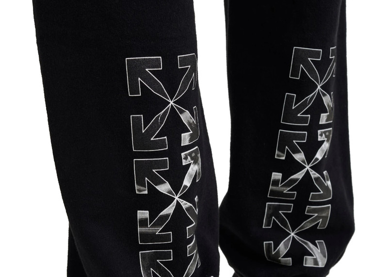 Off-White OFF-WHITE Caravaggio Arrows Sweatpants Black outlook