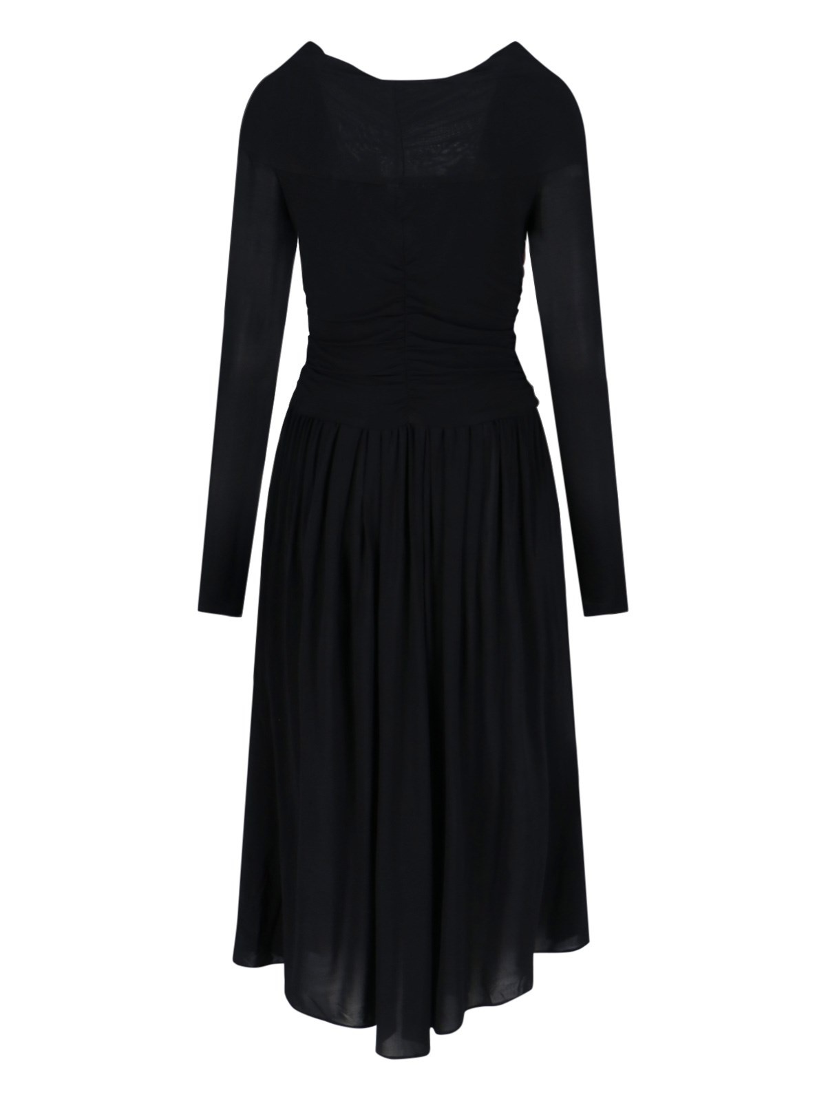 DRAPED MAXI DRESS - 2