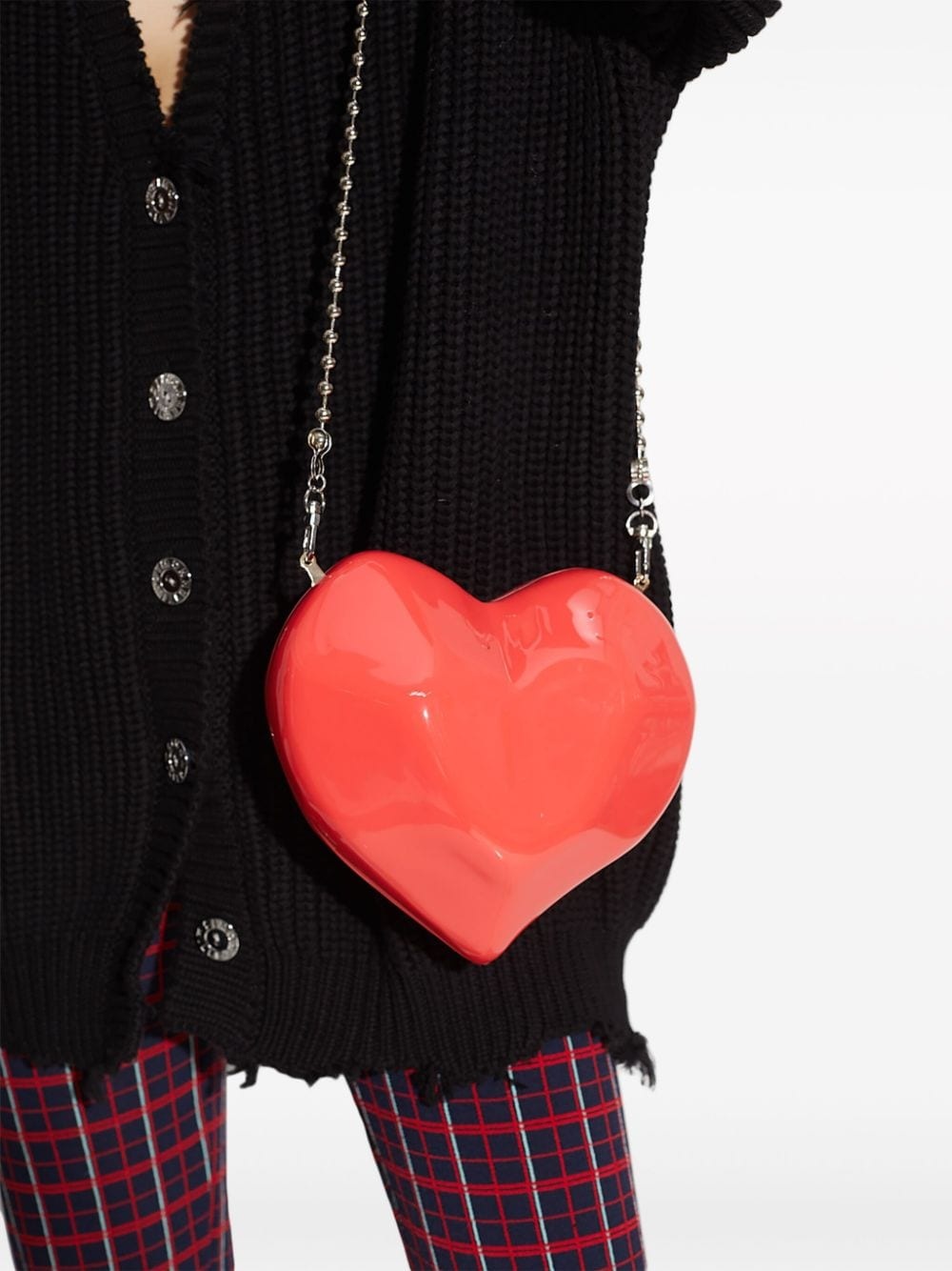 Molded Heart crossbody bag - 2
