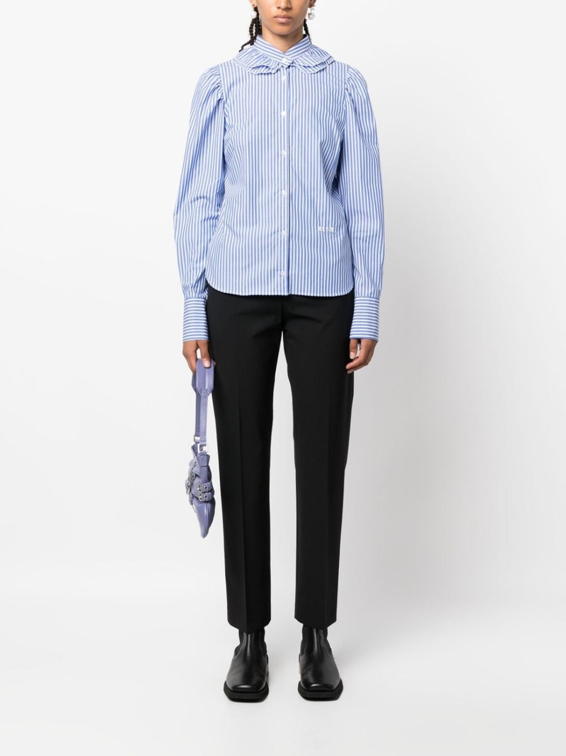 MSGM slim-fit tailored trousers outlook