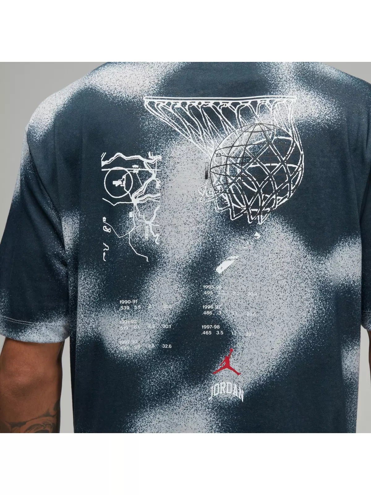 Men's Sport Printed Tee - Anthracite - 5