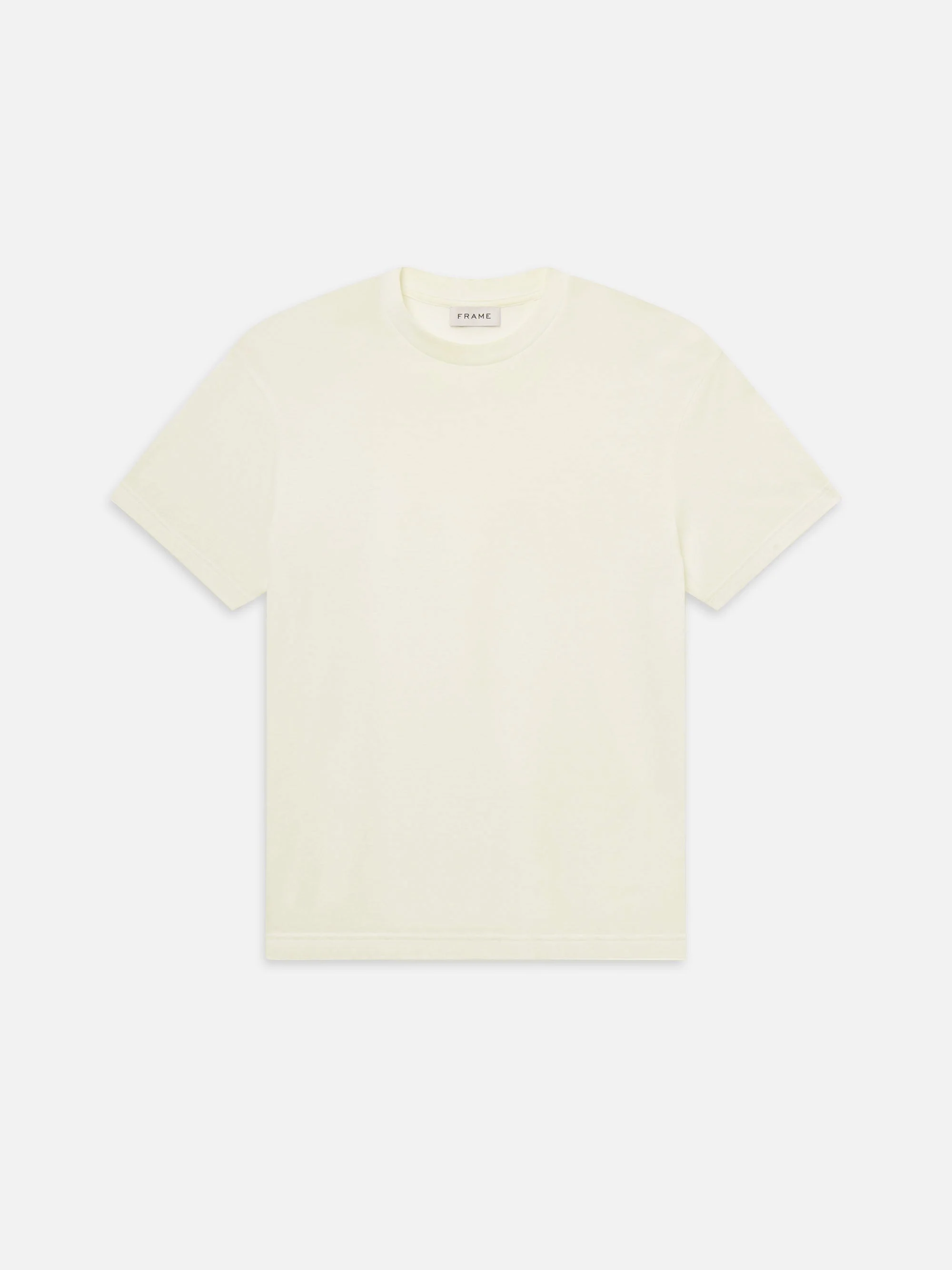 Light Cotton Tee in Off White - 1