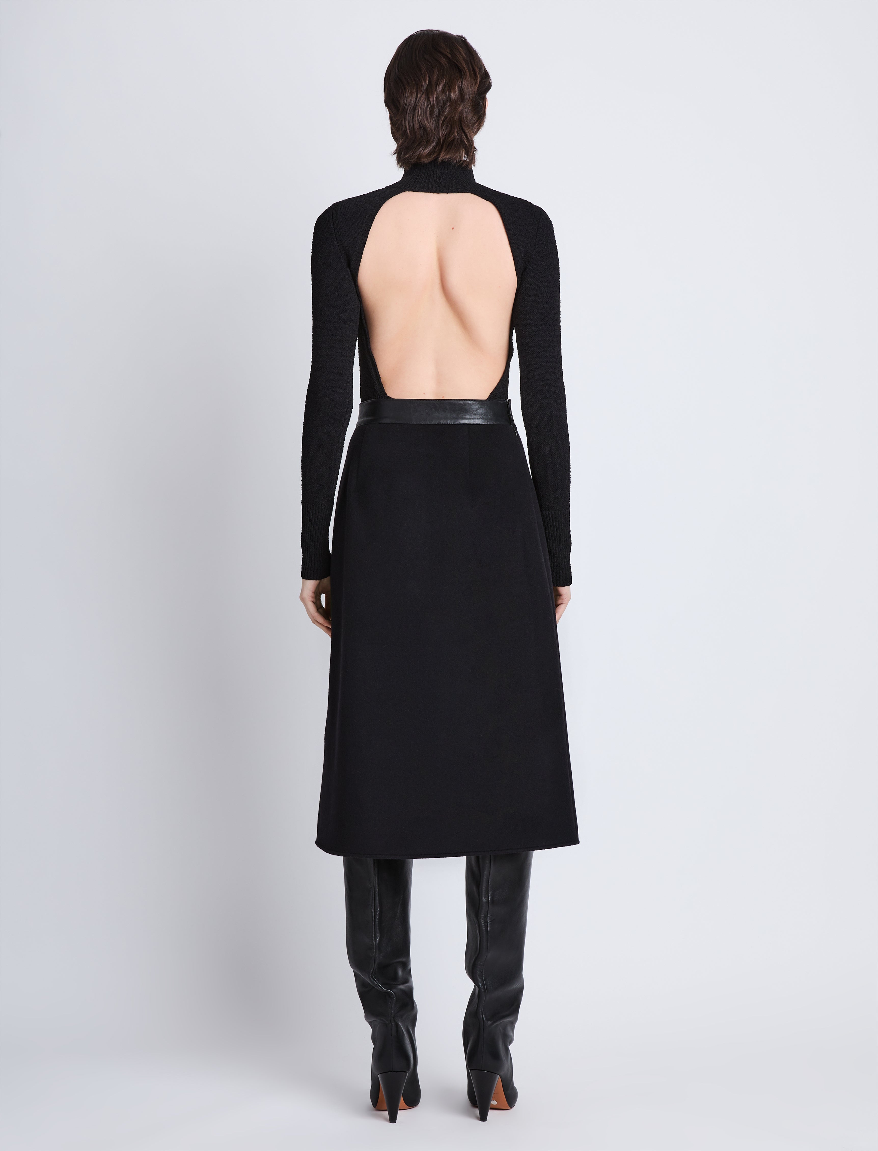 Claude Sweater in Viscose Boucle - 6