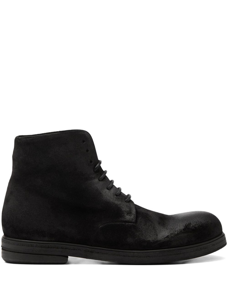 Zucca Zeppa lace-up suede boots 1