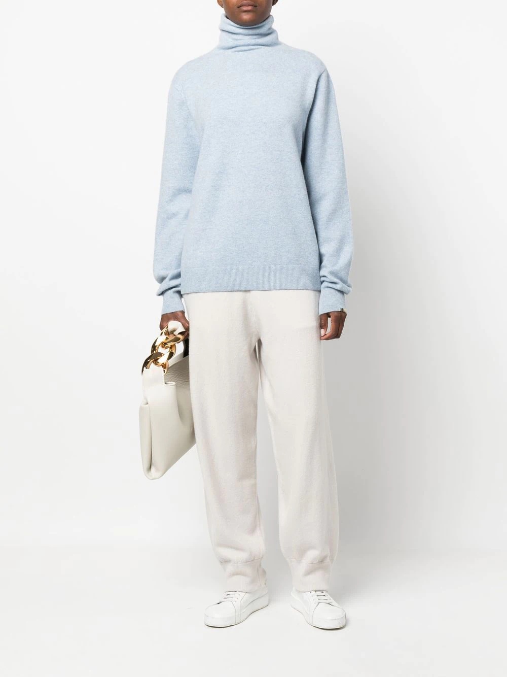 slouchy cashmere trousers - 2