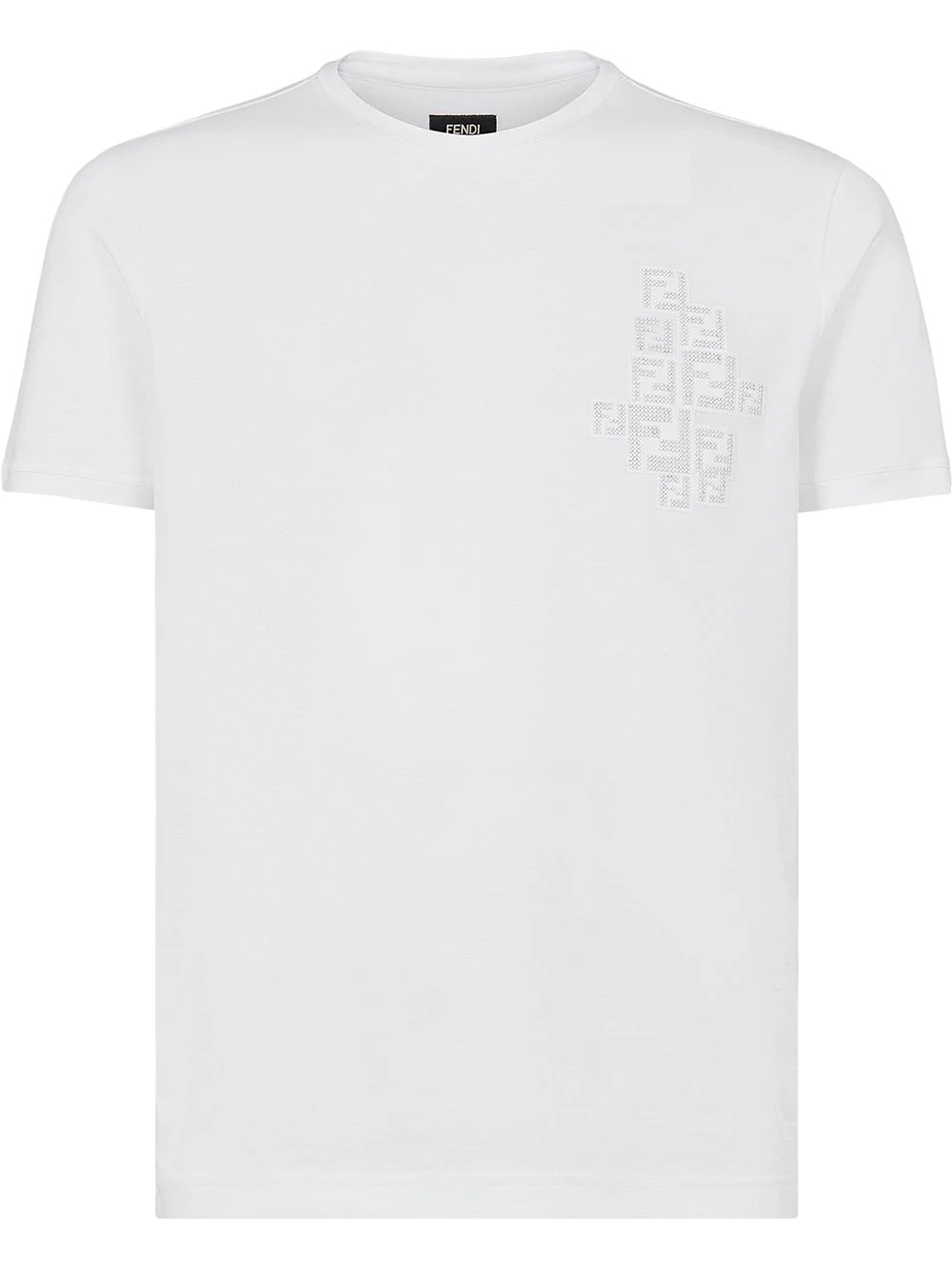 mother of pearl FF cotton T-shirt - 1