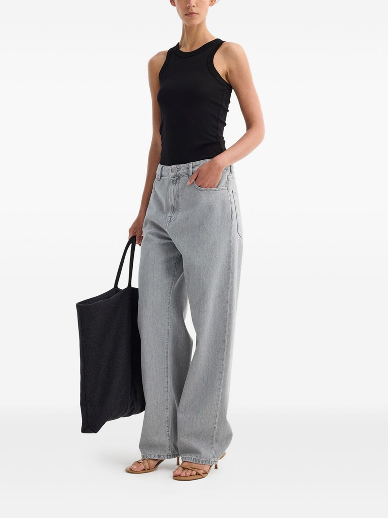 RÓHE ribbed racer-back top outlook