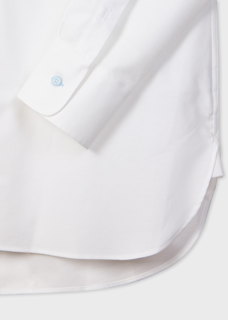 Paul Smith Regular-Fit White Oxford Cotton Shirt outlook