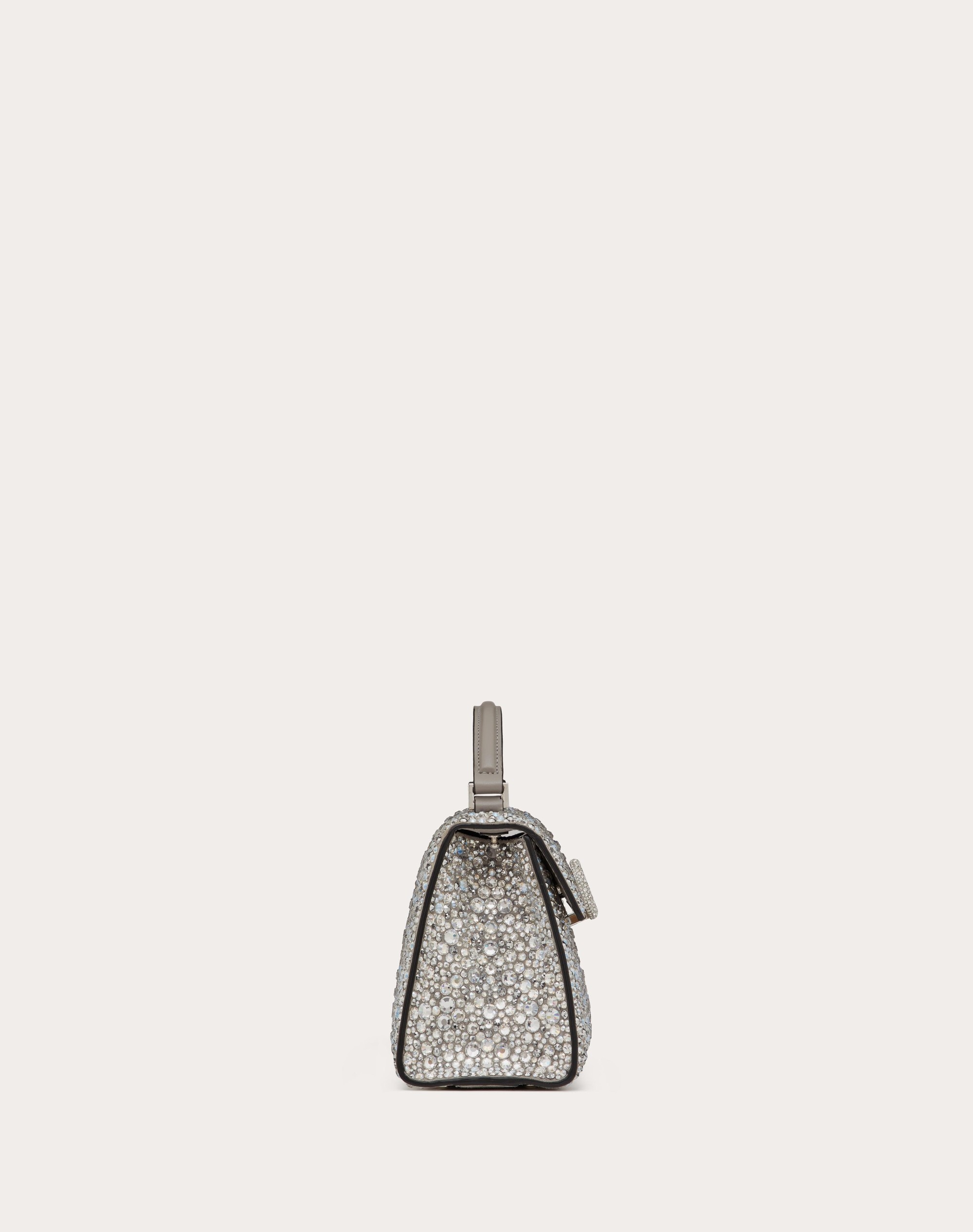 MINI VSLING HANDBAG WITH SPARKLING EMBROIDERY - 4
