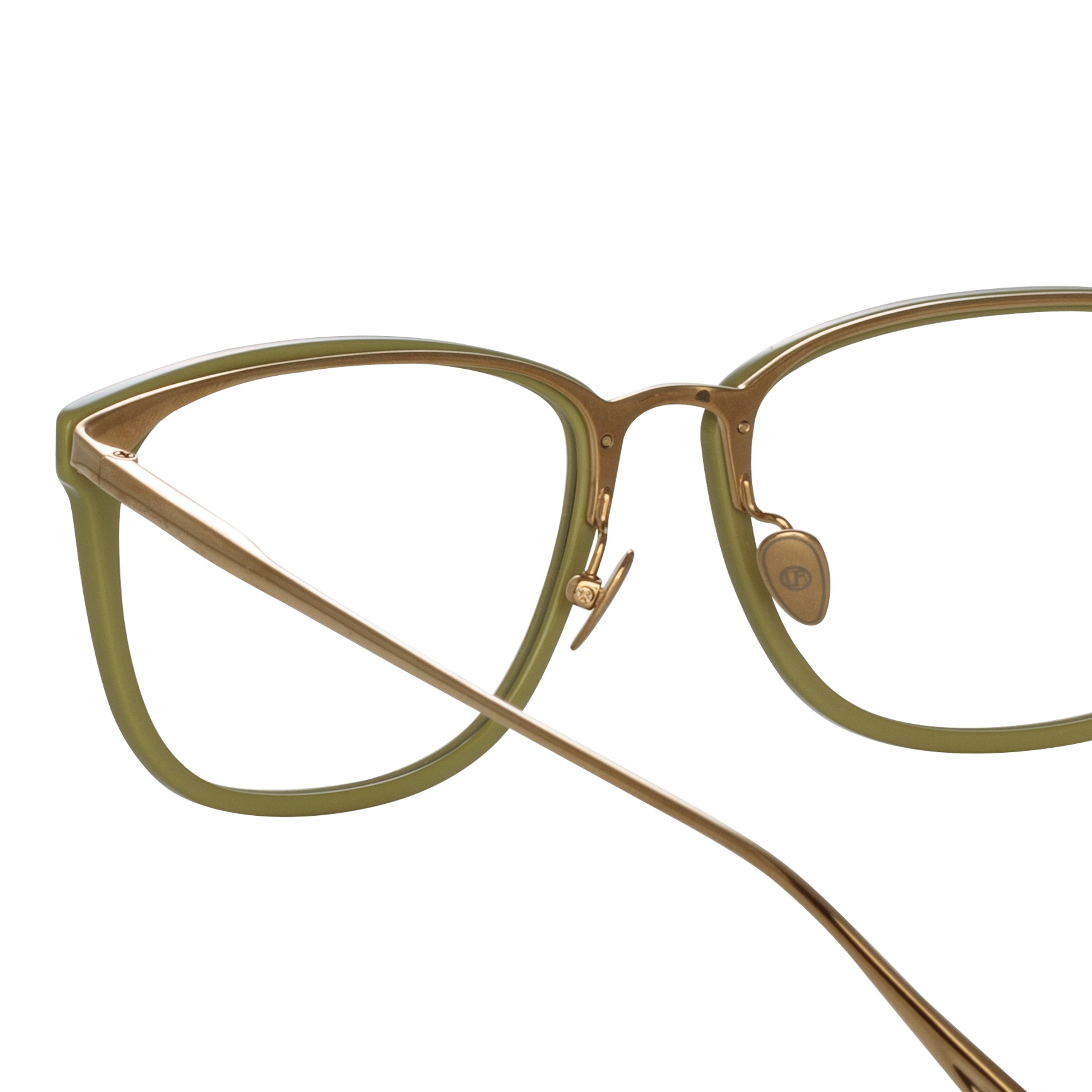 CASSIN OPTICAL D-FRAME IN SAGE - 4