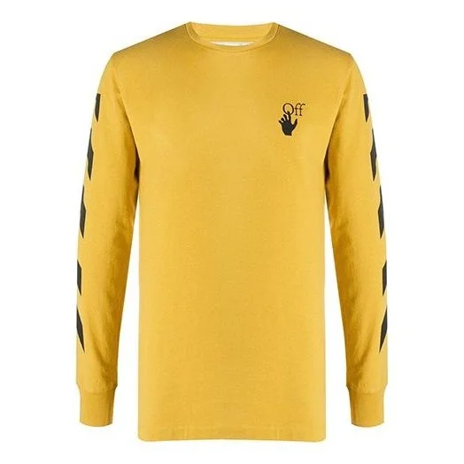 Men's Off-White Printing Yellow OMAB001F20FAB0081610 - 1