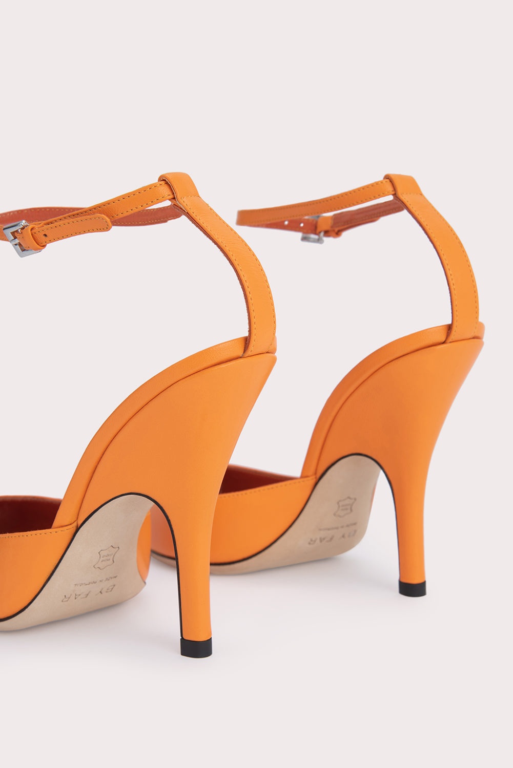Eliza Orange Nappa Leather - 5