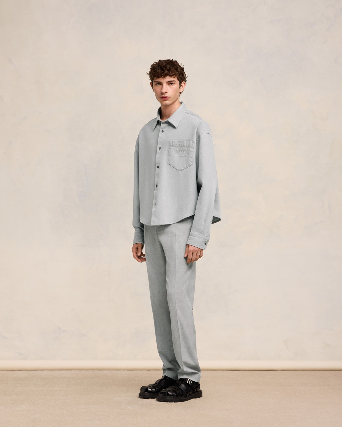 AMI DENIM SHIRT - 6