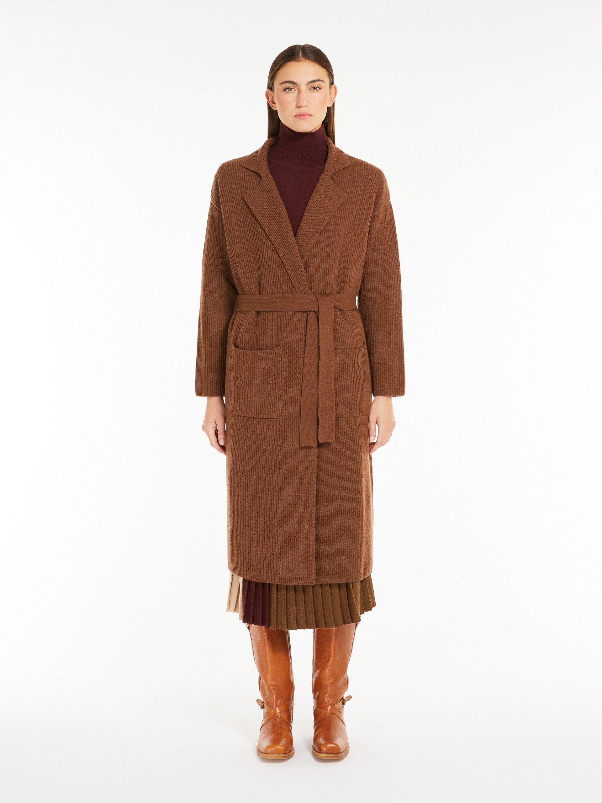 KABUL Rib-knit wool cardigan - 3