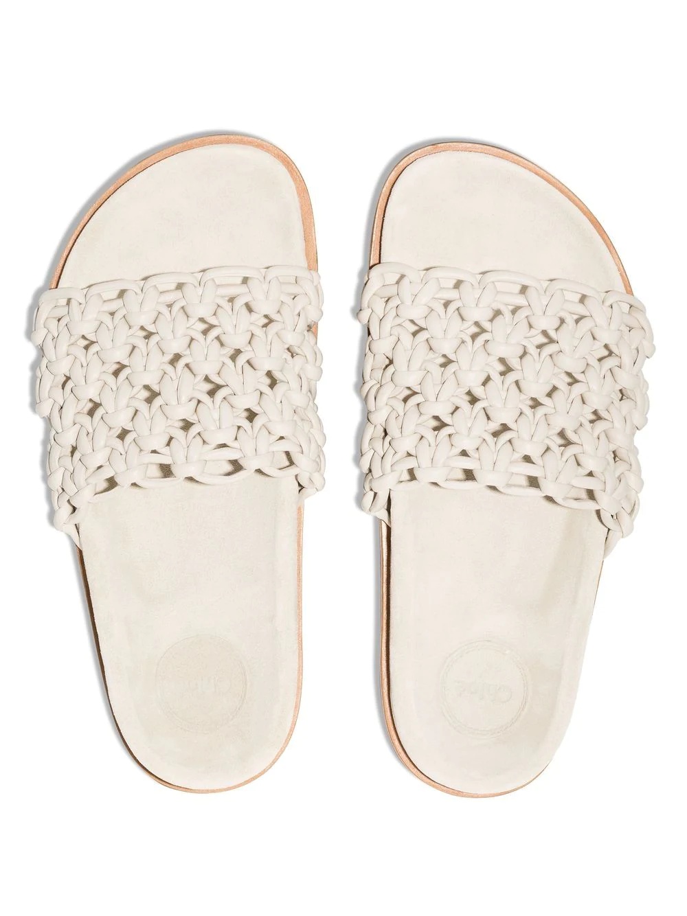 interwoven detail sandals - 5