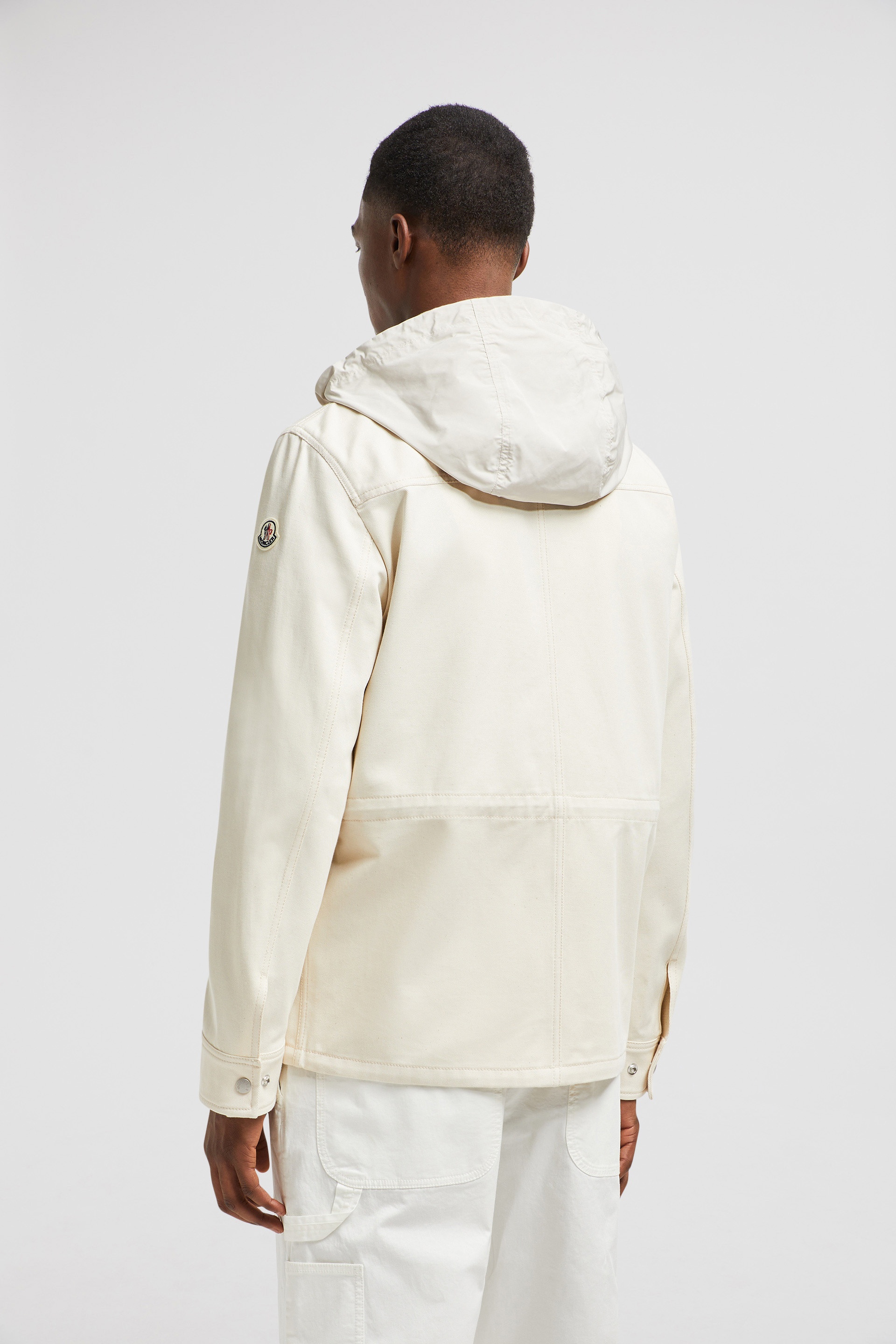 Guerledan Hooded Cotton Shirt Jacket - 5