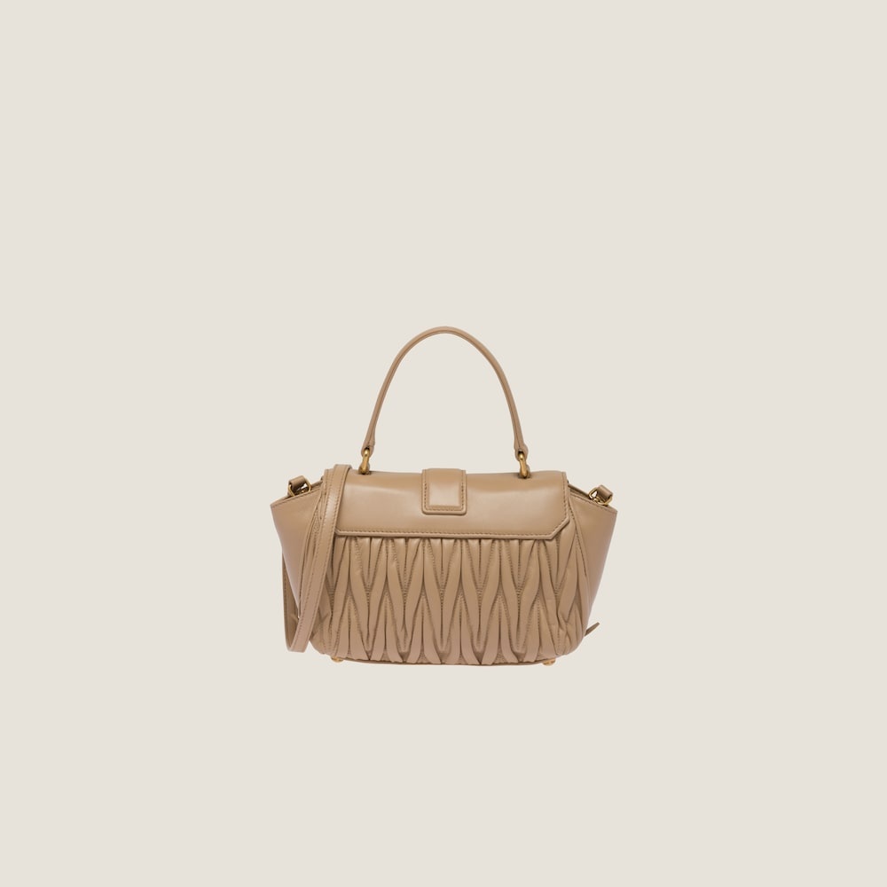 Matelassé nappa leather handbag - 4