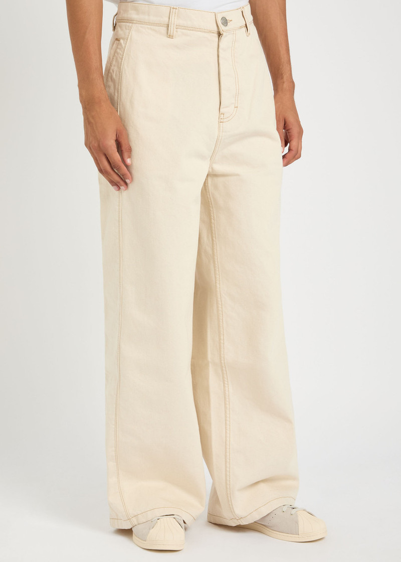 AMI Paris Ami Paris Panelled Wide-leg Jeans outlook