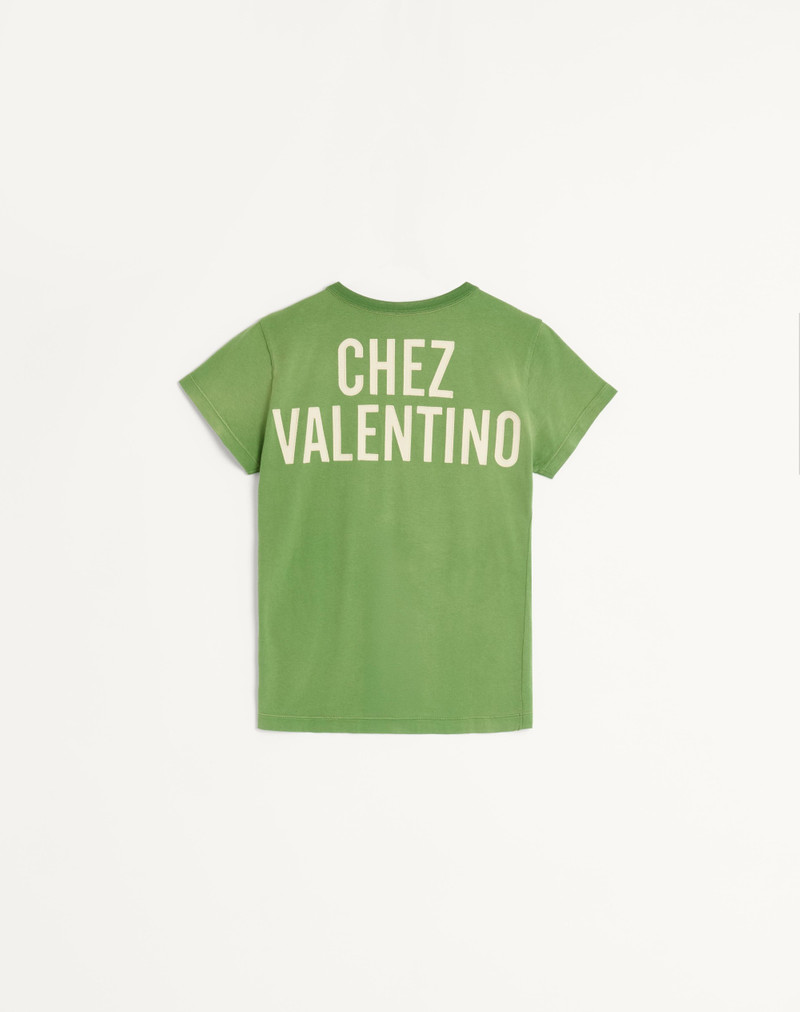 Valentino PRINTED COTTON T-SHIRT outlook
