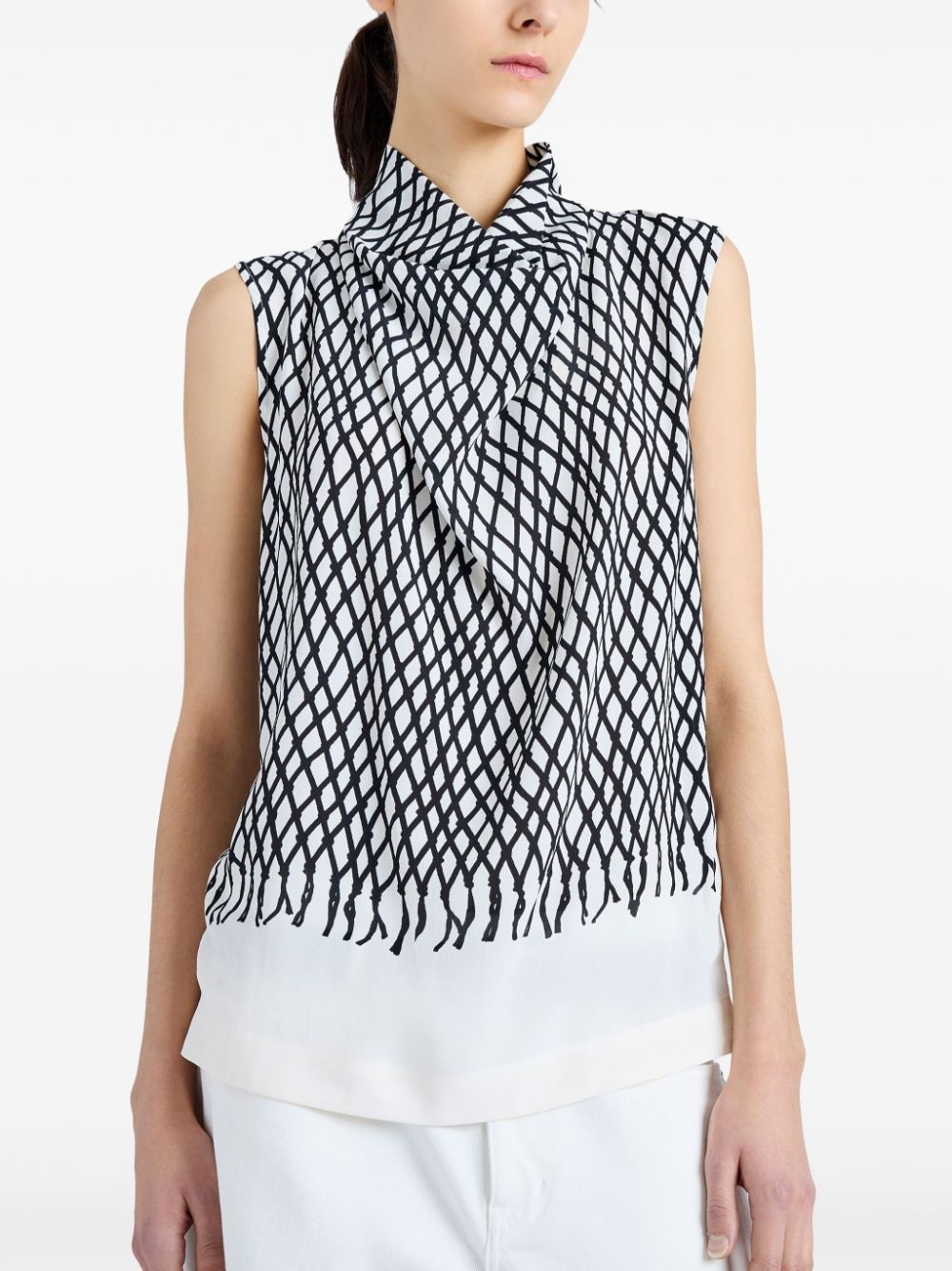 Valerie abstract-pattern top - 5