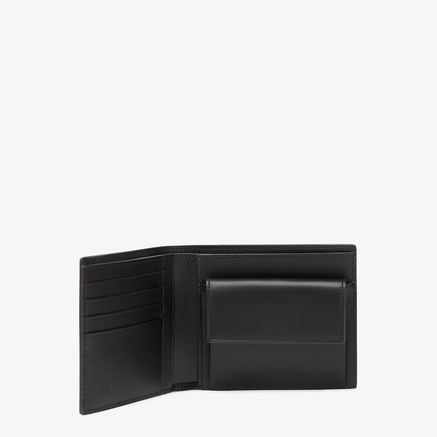 Yellow leather bi-fold wallet - 3