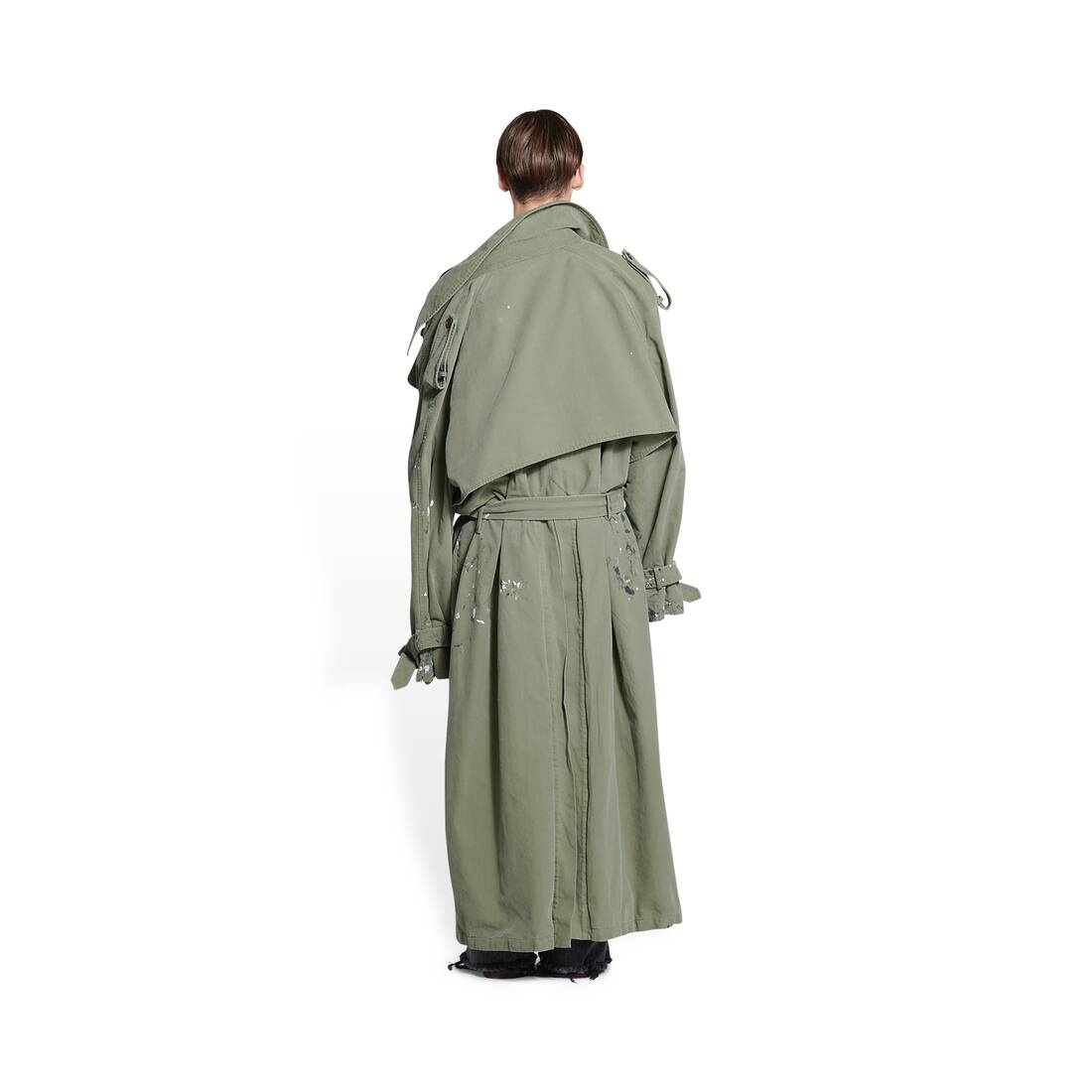 Men's Artist Trench in Beige - 4