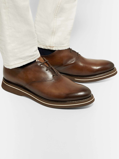 Berluti Alessio Padova Venezia Leather Oxford Shoes outlook