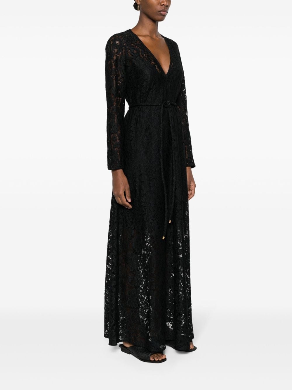 Matchmaker corded lace maxi dress - 3