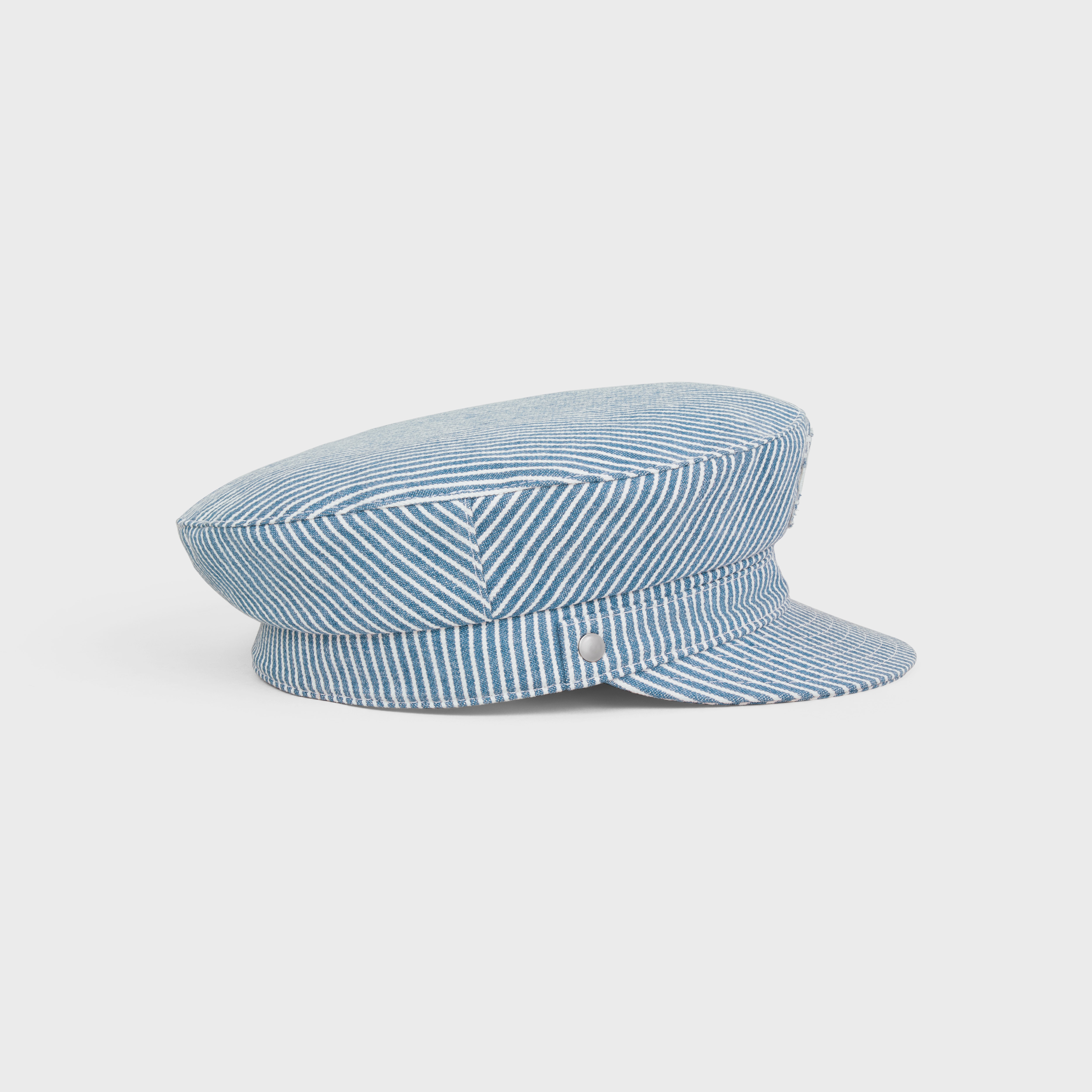 triomphe sailor cap in cotton hickory - 3