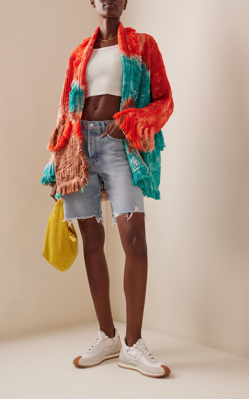 Alanui California Dreamin Wool Cardigan multi outlook