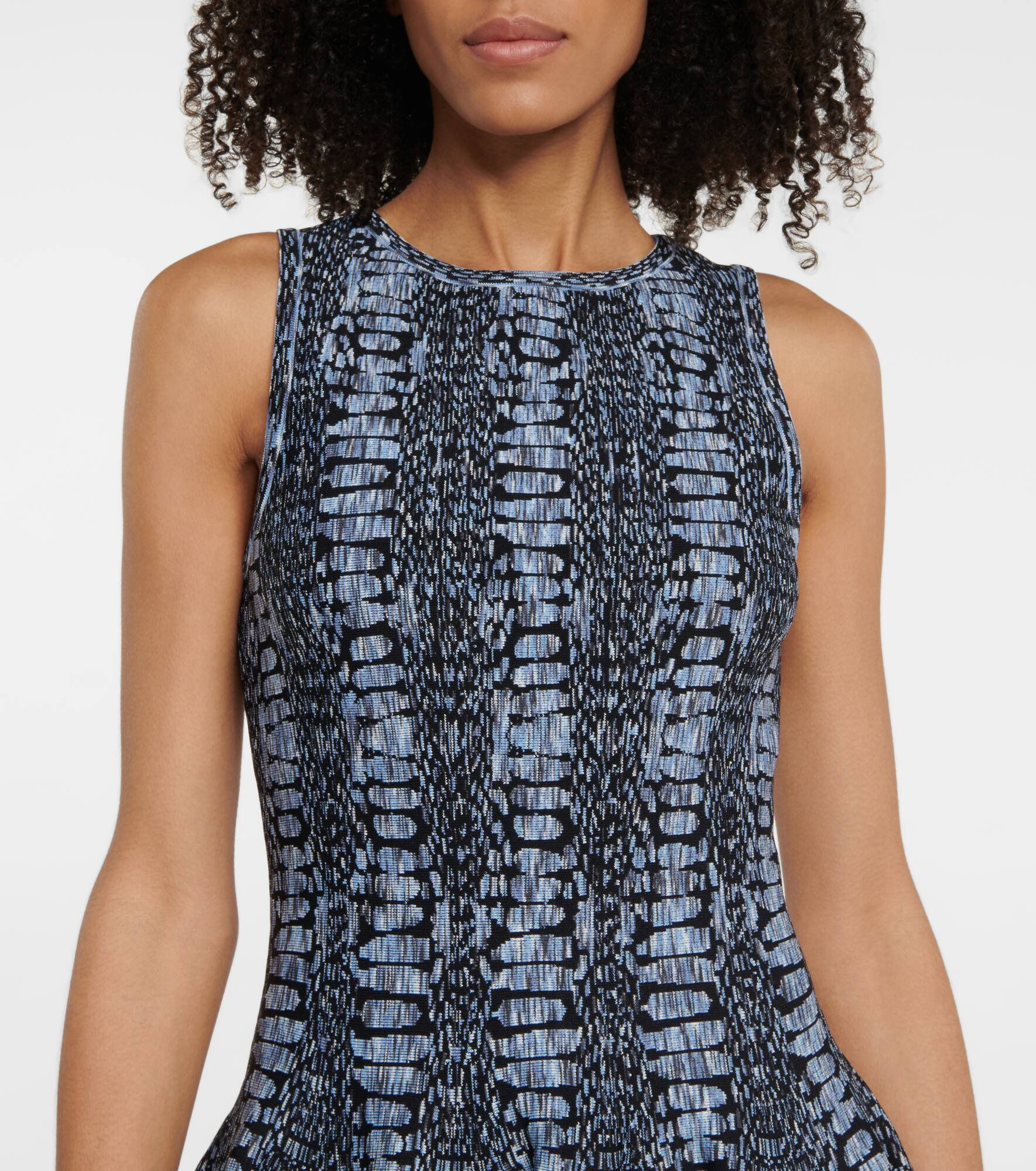 Jacquard minidress - 4