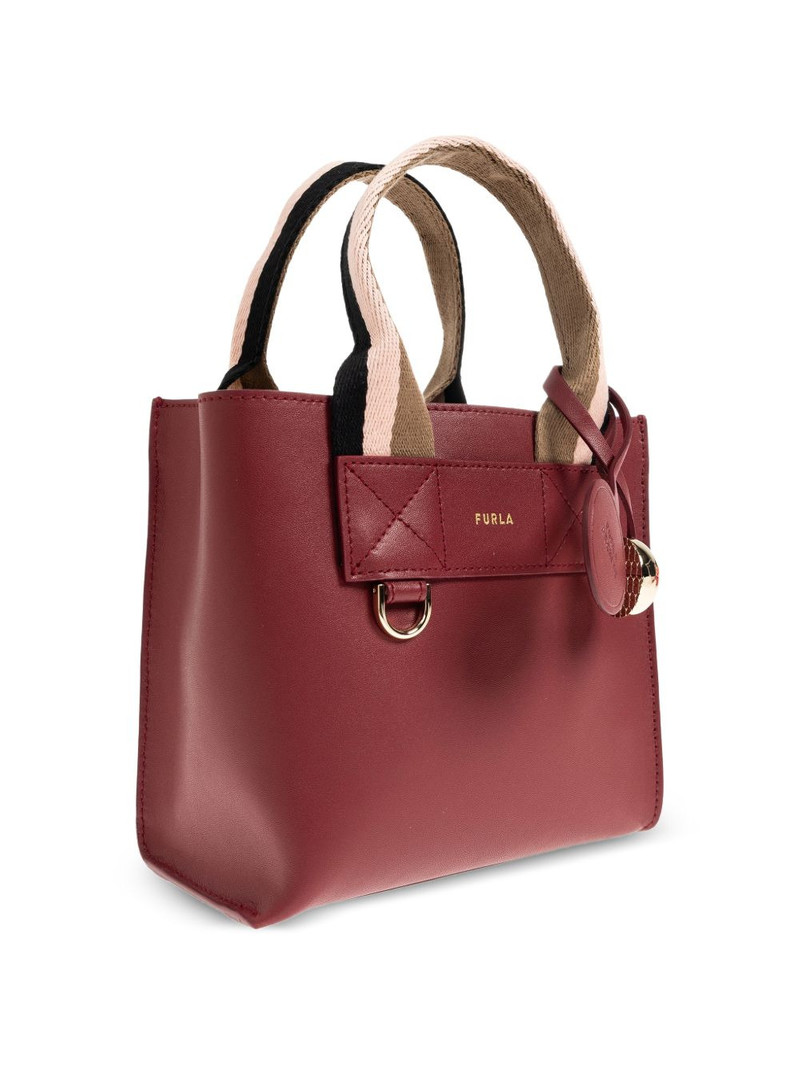 mini Divide It leather tote bag 4