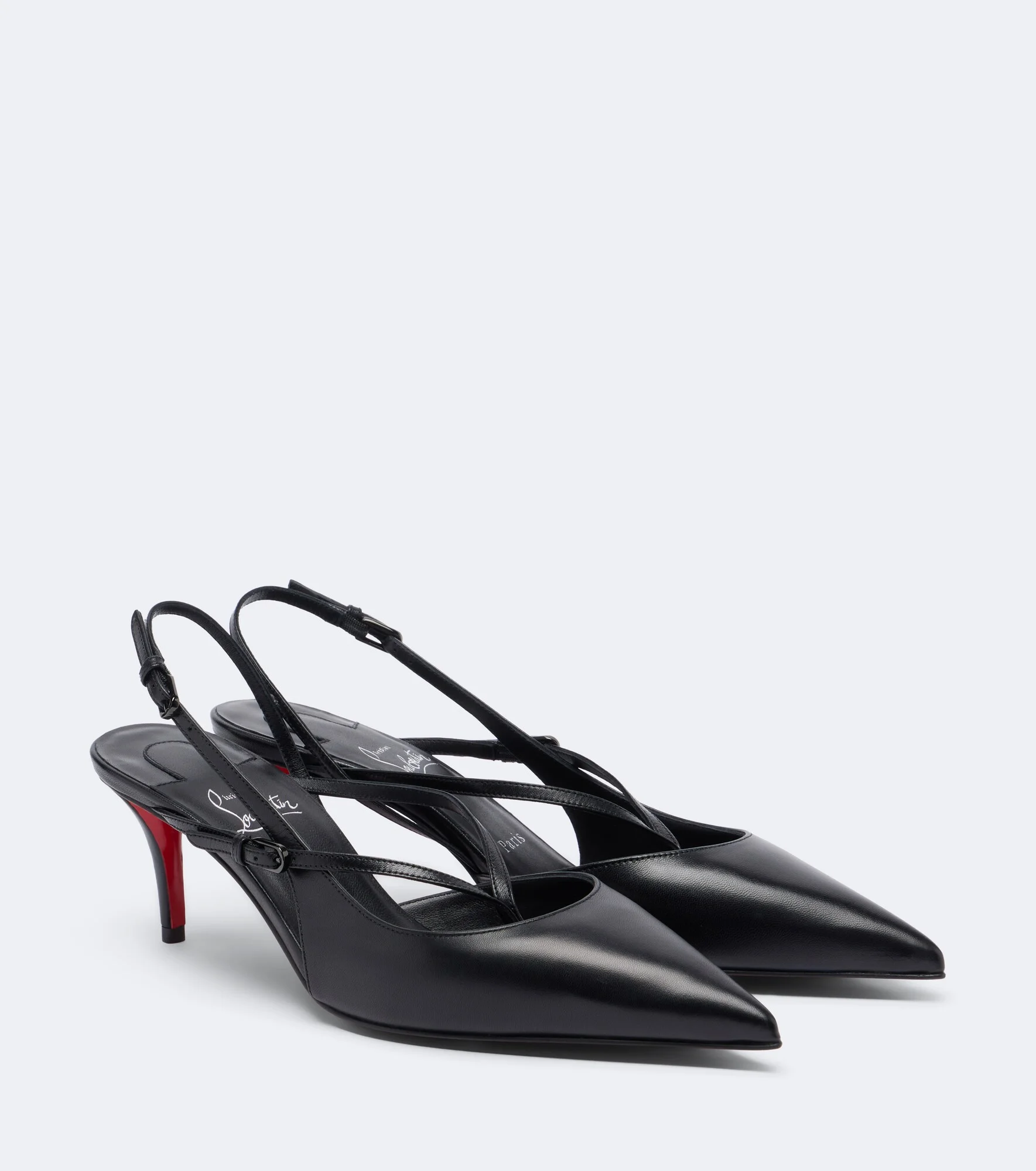 Miss Z leather slingback pumps - 1