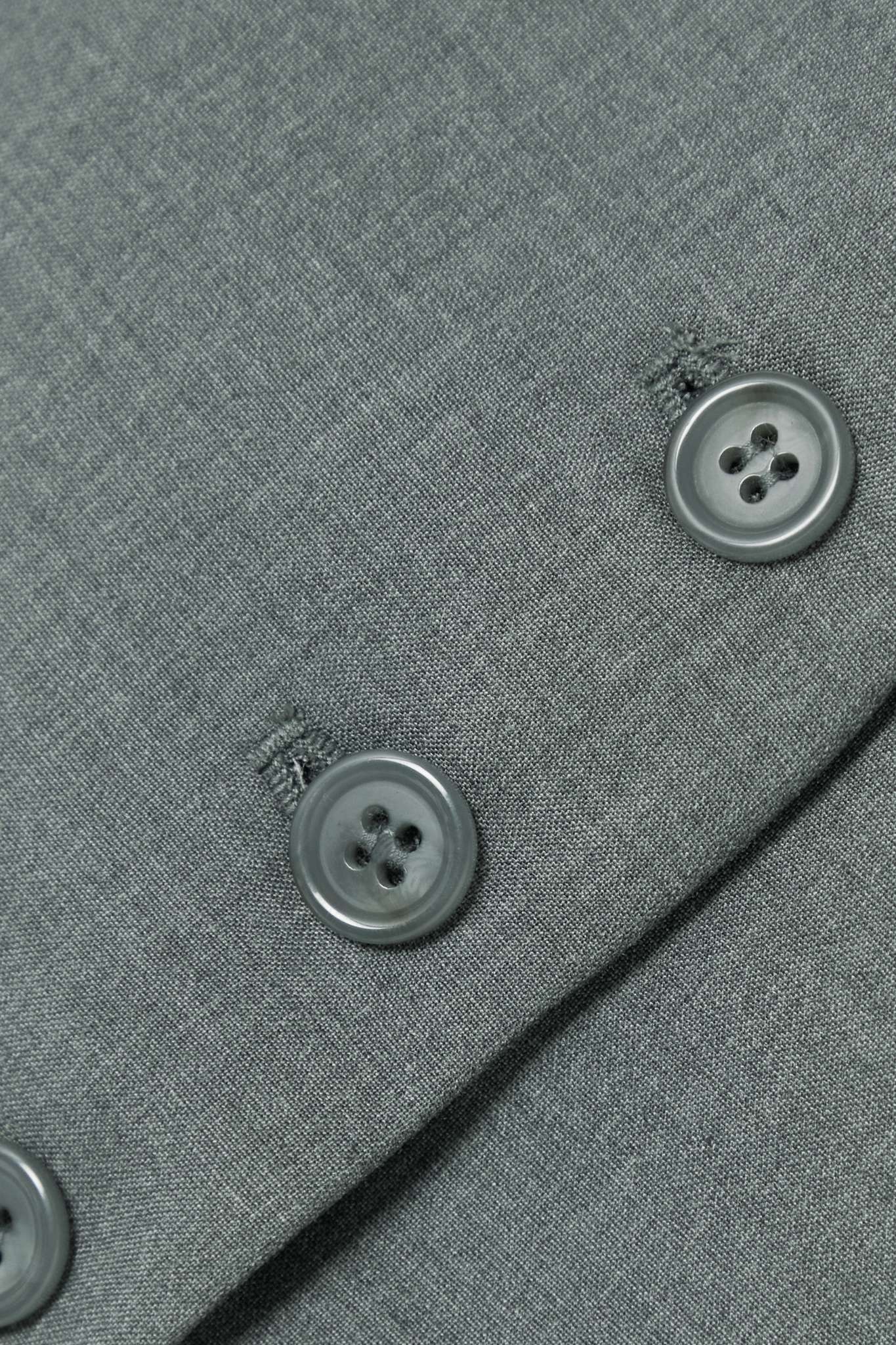 Gelso grain de poudre and satin vest - 5