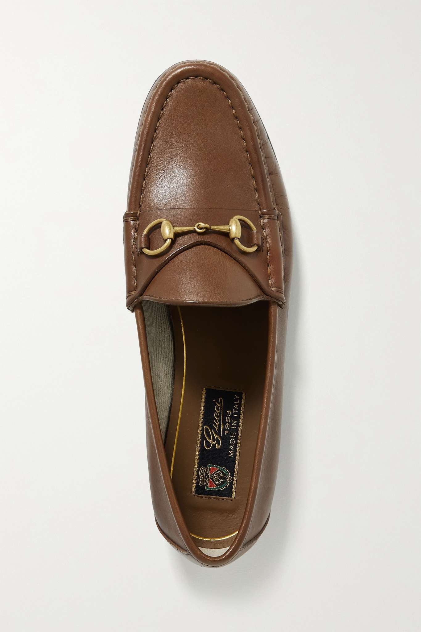 Frame horsebit-detailed leather loafers - 5