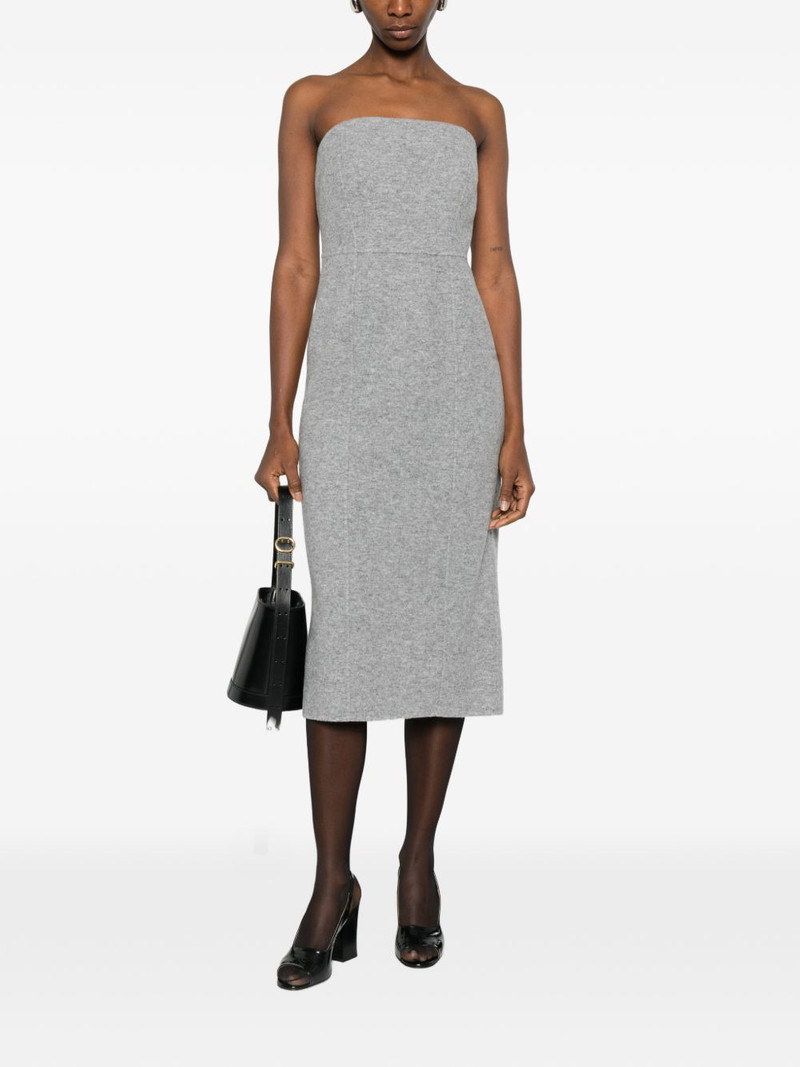 Max Mara strapless midi dress outlook